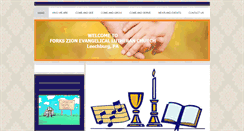 Desktop Screenshot of forkschurch.com